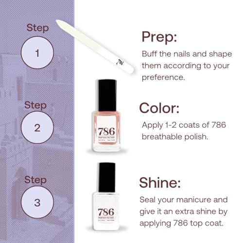 Halal Breathable Nail Polish