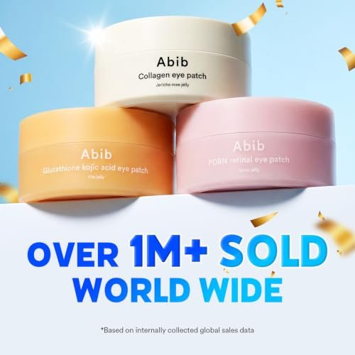 Vegan Collagen Eye Patches for Wrinkles & Fine Line with Jericho Rose Jelly & Peptides