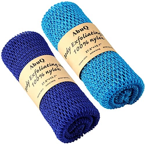 African Net Sponge 2 Pieces Yellow-Blue