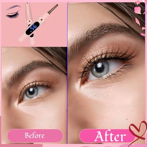 Heated Eyelash Curler 3 Temp Settings USB