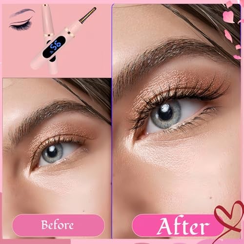 Heated Eyelash Curler 3 Temp Settings USB