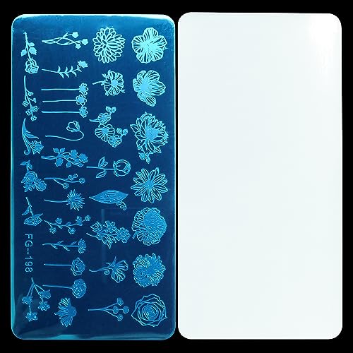 Nail Stamper Kit with 7 Plates