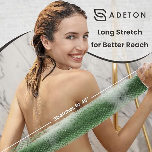 African Net Sponge with Knots 2 Pieces