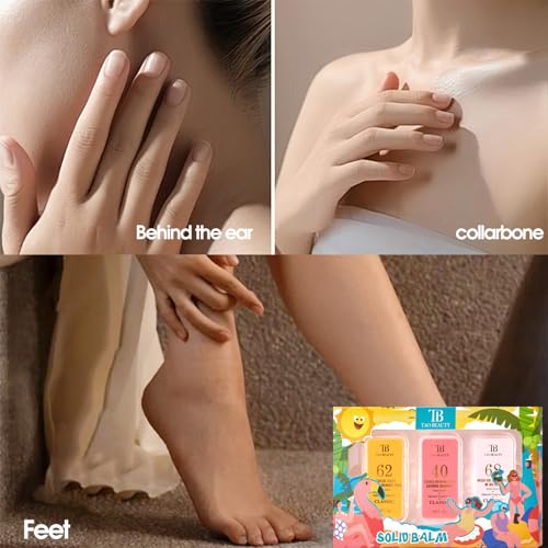 Solid Perfume 3-Pack Travel Balm Women Men