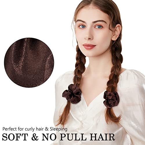 60 Pack Satin Scrunchies
