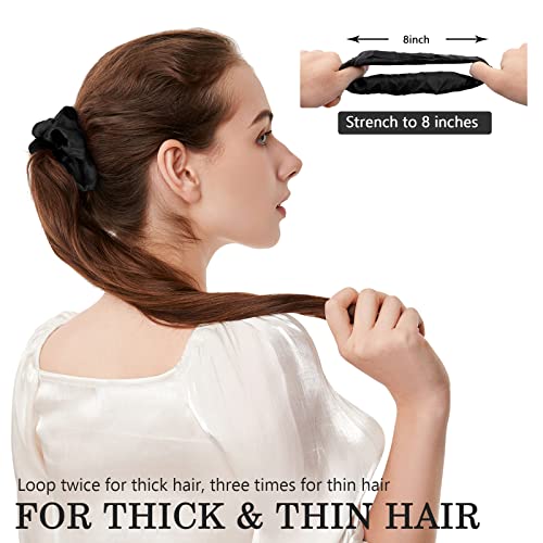 60 Pack Satin Scrunchies