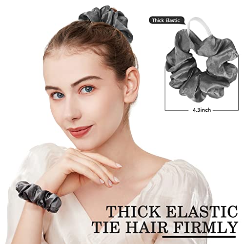 60 Pack Satin Scrunchies
