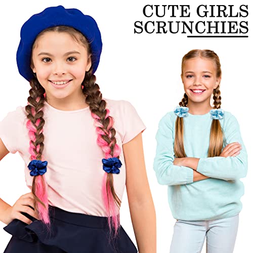 60 Pack Satin Scrunchies