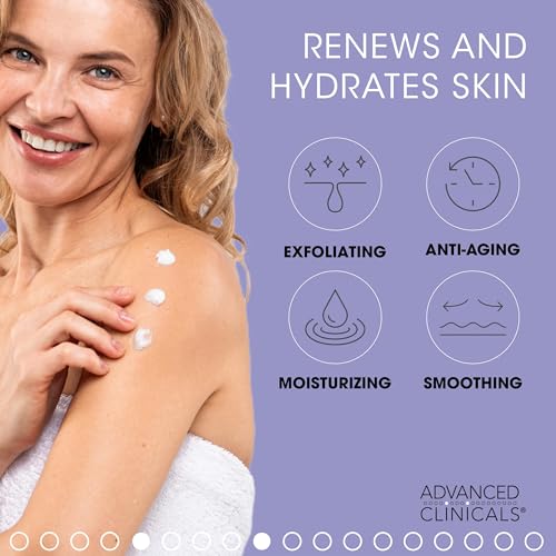 10% Glycolic Acid + Lactic Acid Lotion Exfoliant Moisturizing Cream With Hyaluronic Acid M