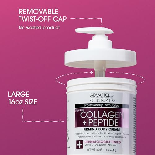 Collagen Peptides Body Lotion & Face Moisturizer