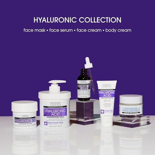 Hyaluronic Acid Moisturizer Body Cream W/Vitamin E