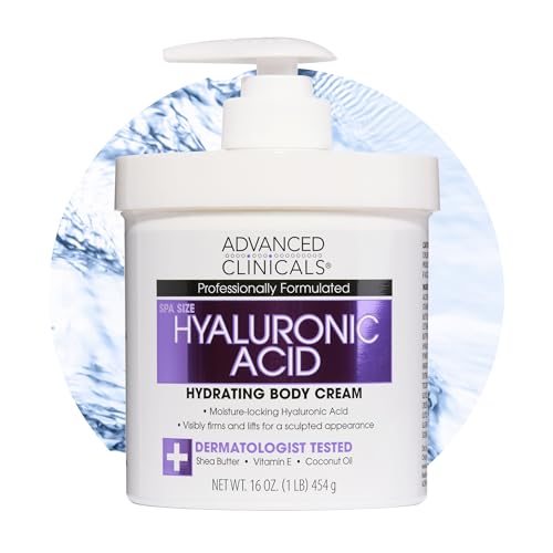 Hyaluronic Acid Moisturizer Body Cream W/Vitamin E