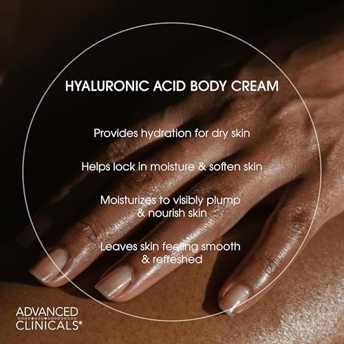 Hyaluronic Acid Moisturizer Body Cream W/Vitamin E