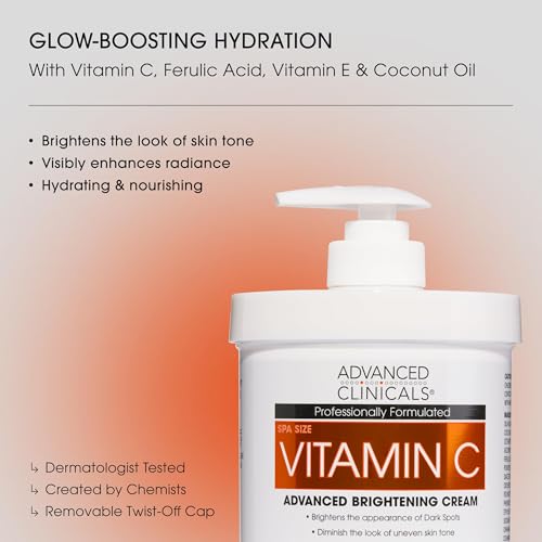 Vitamin C Cream Visibly Brightening Body Lotion