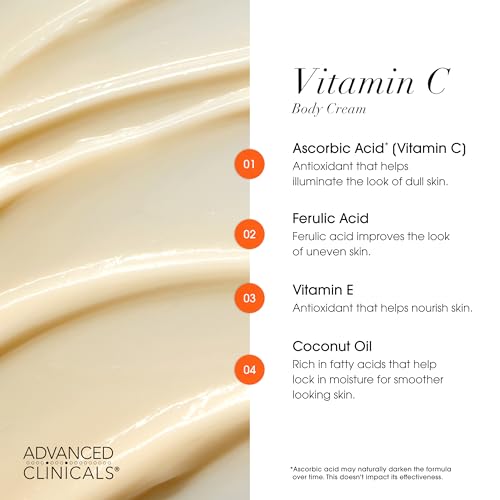Vitamin C Cream Visibly Brightening Body Lotion