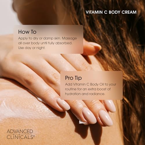 Vitamin C Cream Visibly Brightening Body Lotion