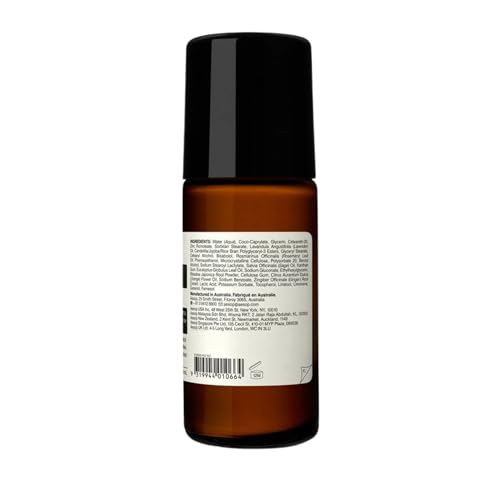 Aluminum Free Herbal Deodorant Roll On for Women & Men | Sage Leaf & Zinc Reduces Odor