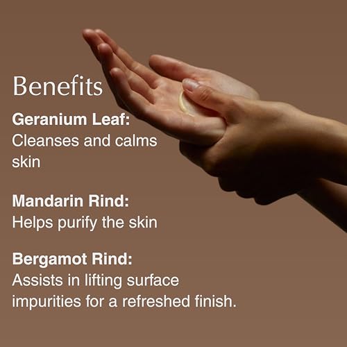 Geranium Leaf Body Cleanser & Balm Set | Citrus & Fresh Duo to Cleanse and Hydrate Skin | 