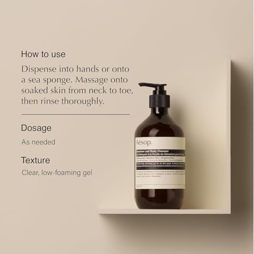 Geranium Leaf Body Cleanser | For All Skin Types To Cleanse Without Drying Out | Geranium 
