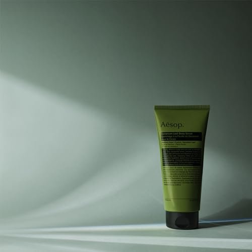 Geranium Leaf Body Scrub | Exfoliating Body Polish with Bamboo & Pumice | Smoothing