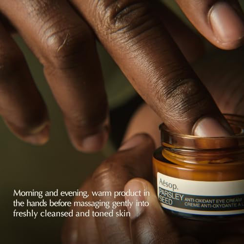 Parsley Seed Anti-Oxidant Eye Cream for Dry Skin | Vitamins C & E to Gently Nourish Skin