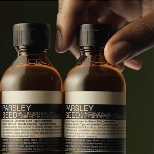Parsley Seed Anti-Oxidant Facial Toner | Alcohol-Free Formula with Parsley Seed