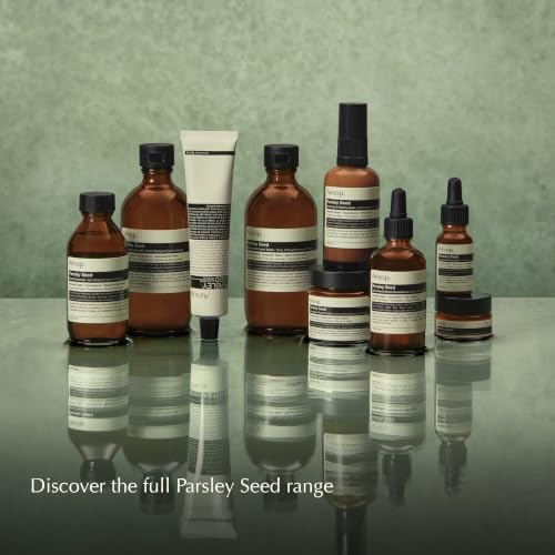 Parsley Seed Facial Cleansing Oil | Rich in Macadamia Seed & Vitamin E to Gently Remove Ma