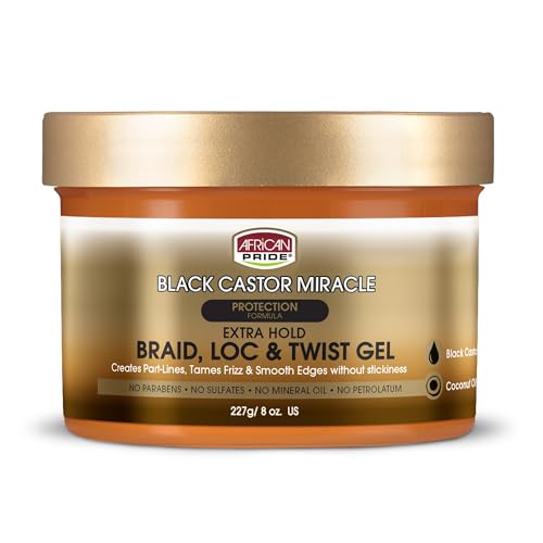 Black Castor Miracle Extra Hold Gel