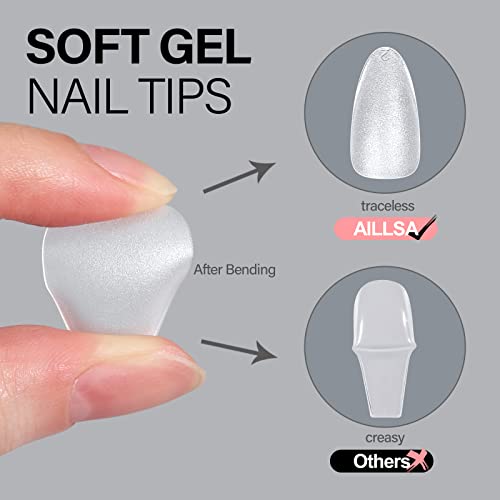 Almond Nail Tips, 450pc
