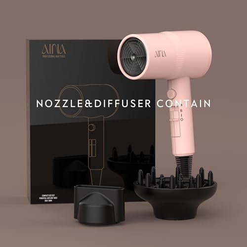 Diffuser Hair Dryer 1600W Babe Pink