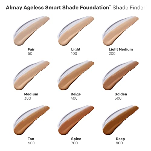 Anti-Aging Foundation, Smart Shade Face Makeup with Hyaluronic Acid, Niacinamide, Vitamin C & E, Hypoallergenic-Fragrance Free, 050 Fair, 1 Fl Oz (Pack of 1)