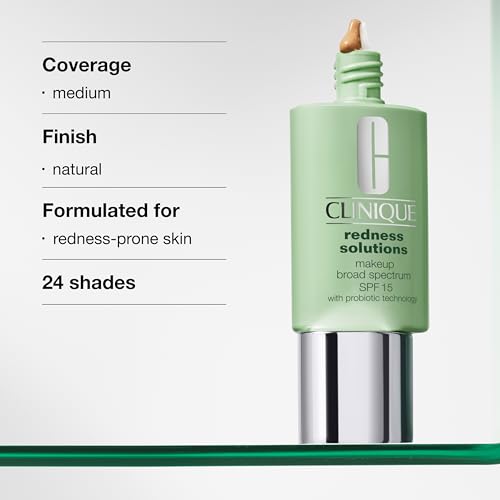 Anti-Aging Foundation, Smart Shade Skintone Matching Makeup, Natural Finish with SPF 20, HypoallergenicFragrance Free, Dermatologist Tested, 300 Straight Up Medium, 1 Oz