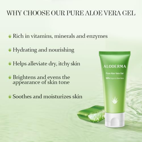Aloe Vera Gel Made within 12 Hours of Harvest with 99% Pure Organic Aloe