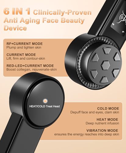 6 in 1 RF Radio Frequency Face Beauty Device