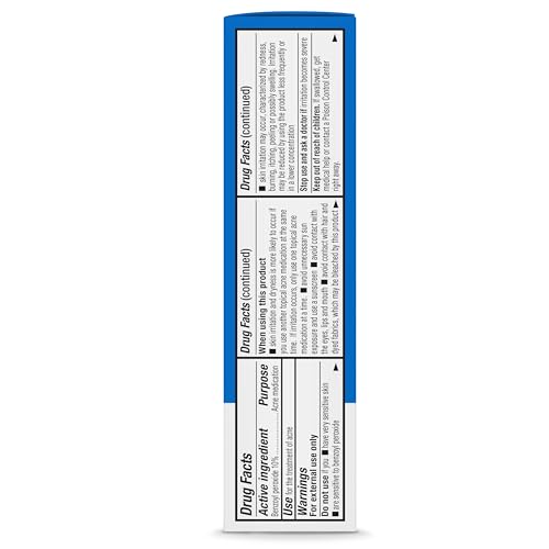Basics 10% Benzoyl Peroxide Acne Treatment Gel
