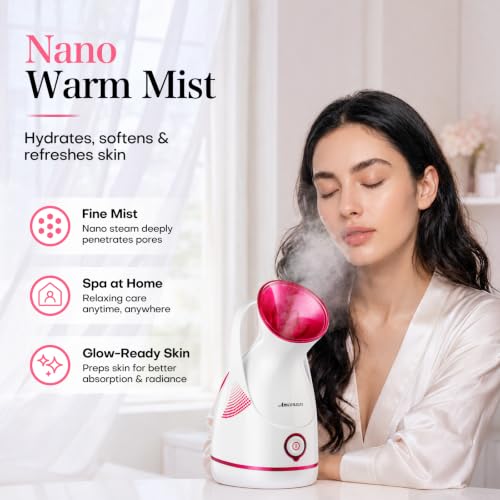 Nano Ionic Warm Mist Steamer