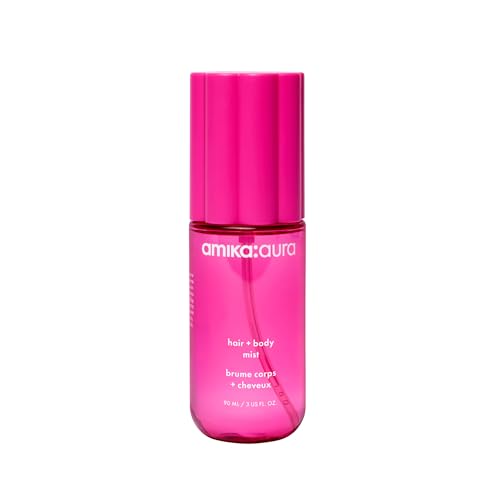 amika: aura hair and body mist | pink grapefruit, ju