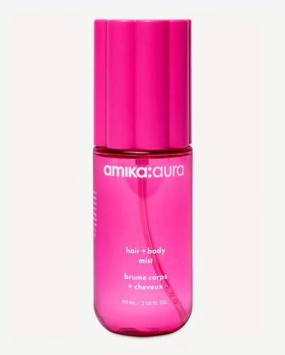 amika: aura hair and body mist | pink grapefruit, ju