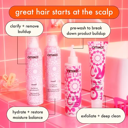 Reset Pink Charcoal Scalp Cleansing Oil Unisex 6.7 oz (Pack of 1)