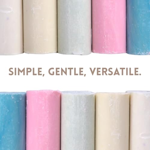 Natural Bar Soap Variety Pack, Moisturizing Soap Bars - 5 Bars