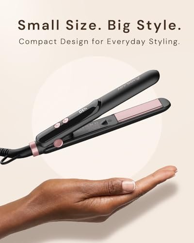 Mini Hair Straightener Portable Small Flat Iron for Travel
