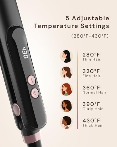 Mini Hair Straightener Portable Small Flat Iron for Travel