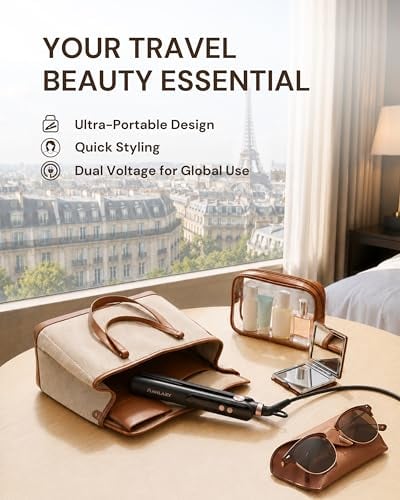 Mini Hair Straightener Portable Small Flat Iron for Travel