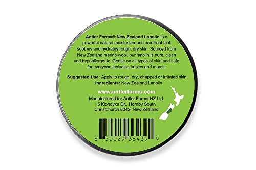 Antler Farms - 100% Pure New Zealand Lanolin, 100g
