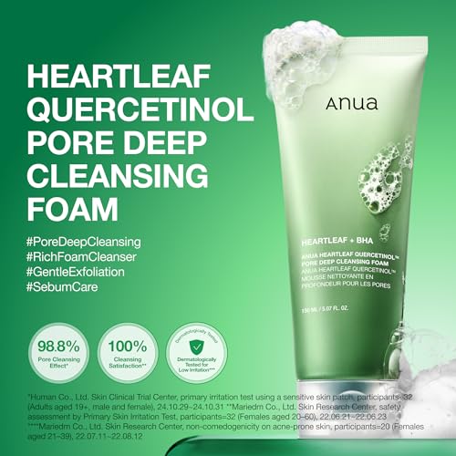 Heartleaf Quercetinol Pore Deep Cleansing Foam