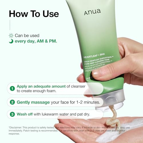 Heartleaf Quercetinol Pore Deep Cleansing Foam