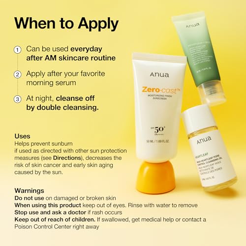 Zero-Cast Moisturizing Sunscreen SPF 50