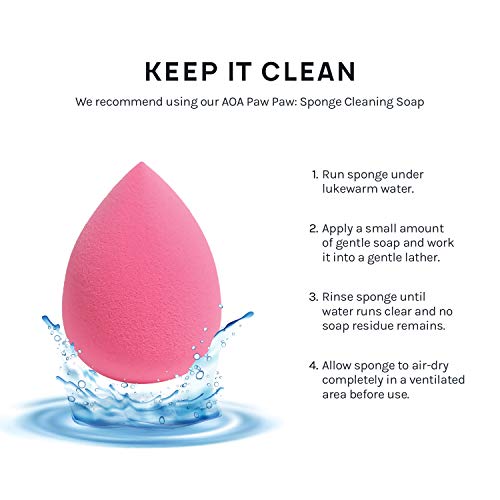 AOA Studio Collection makeup Sponge Set Latex Free a