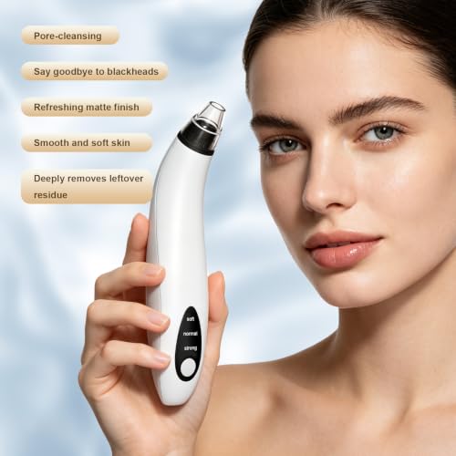 Blackhead Remover Tools Electric Vacuum Facial Pore Cleaner White