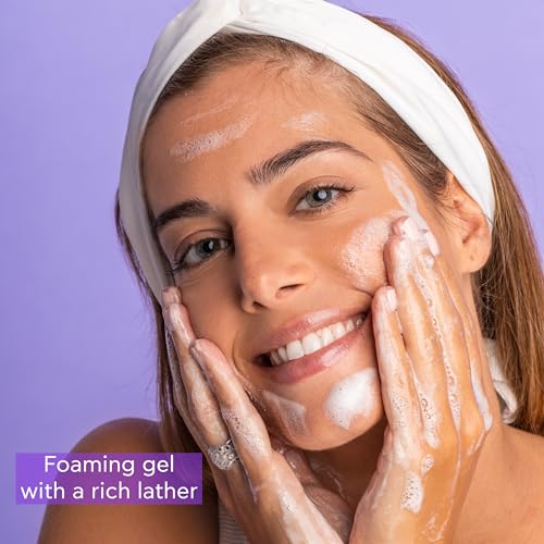 Cleansing Foam, Hydrating & Soothing Cleansing Creamy Foam for Face & Eyes with Olive, Lav